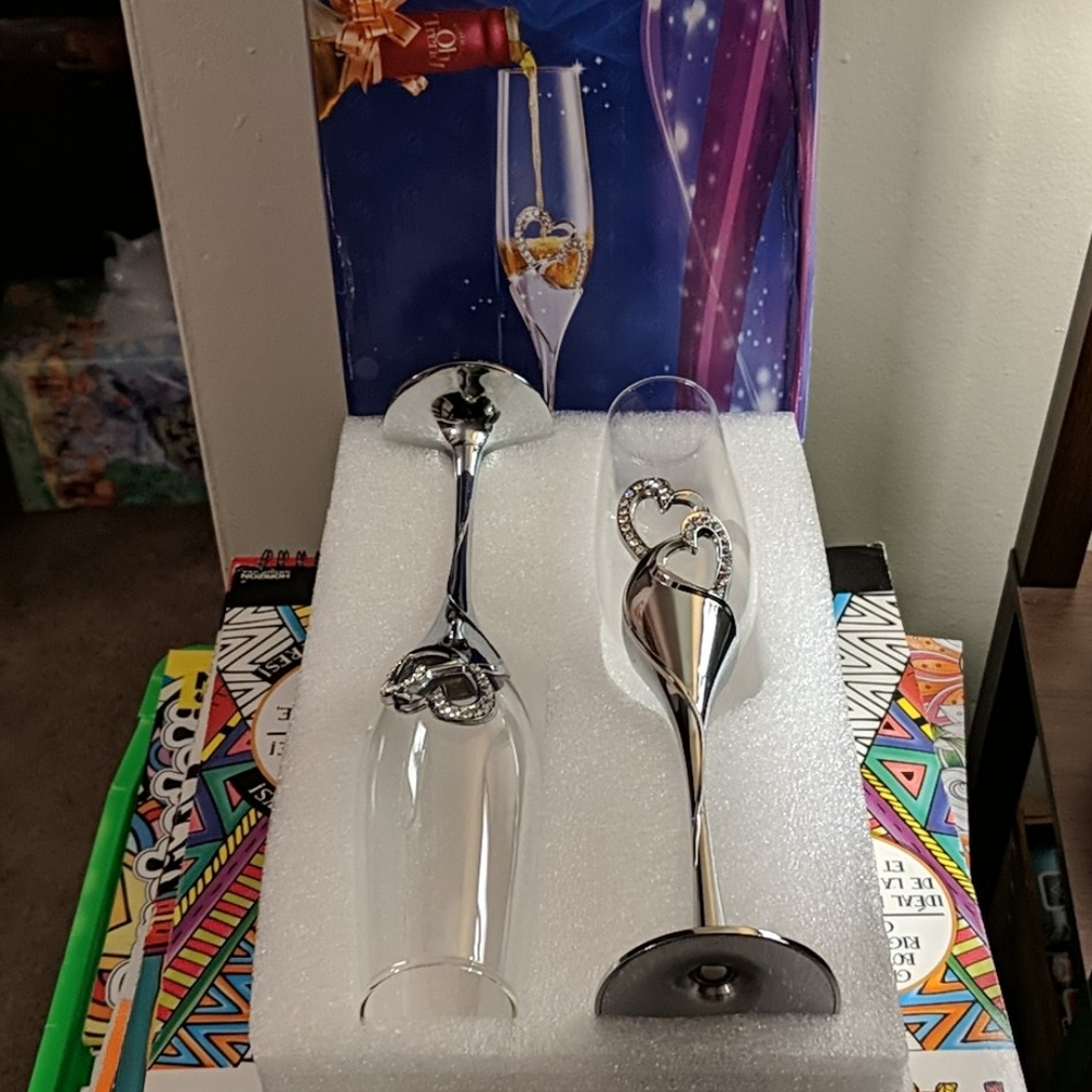 Champagne glasses